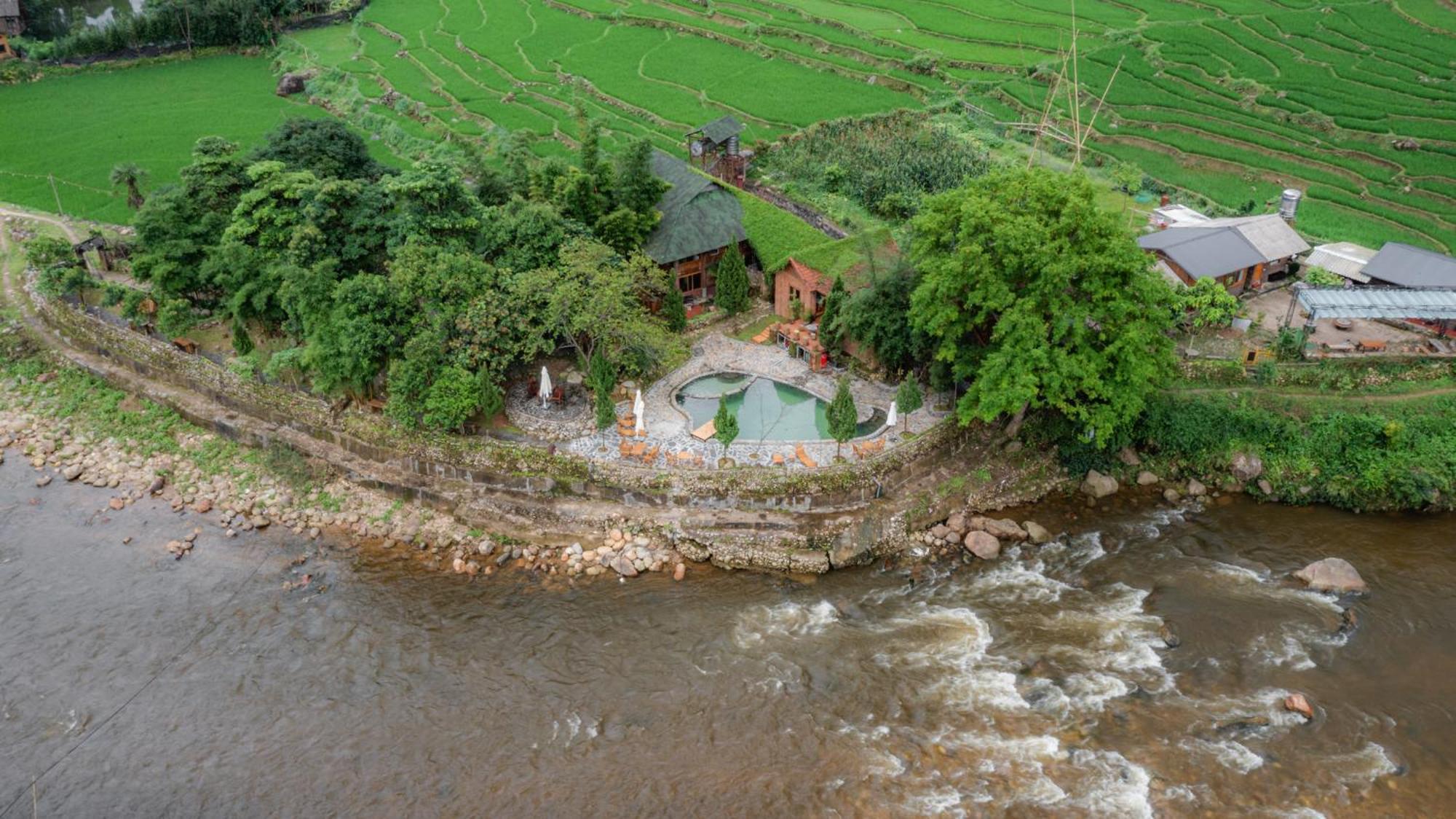 Sapa Riverside Ecolodge & Spa Luaran gambar